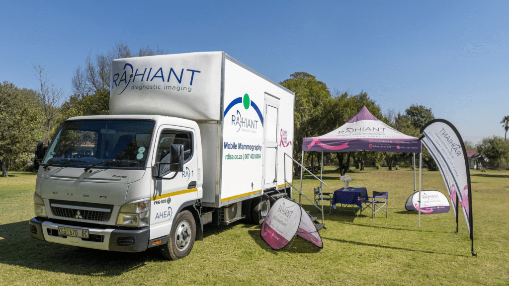 Mobile mammogram van
